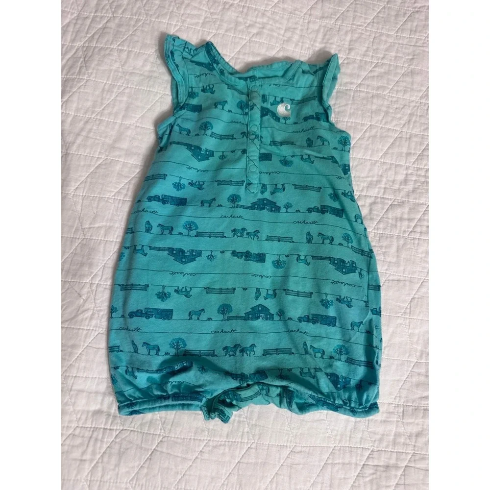Carhartt, baby girl, romper‎ size 24 months